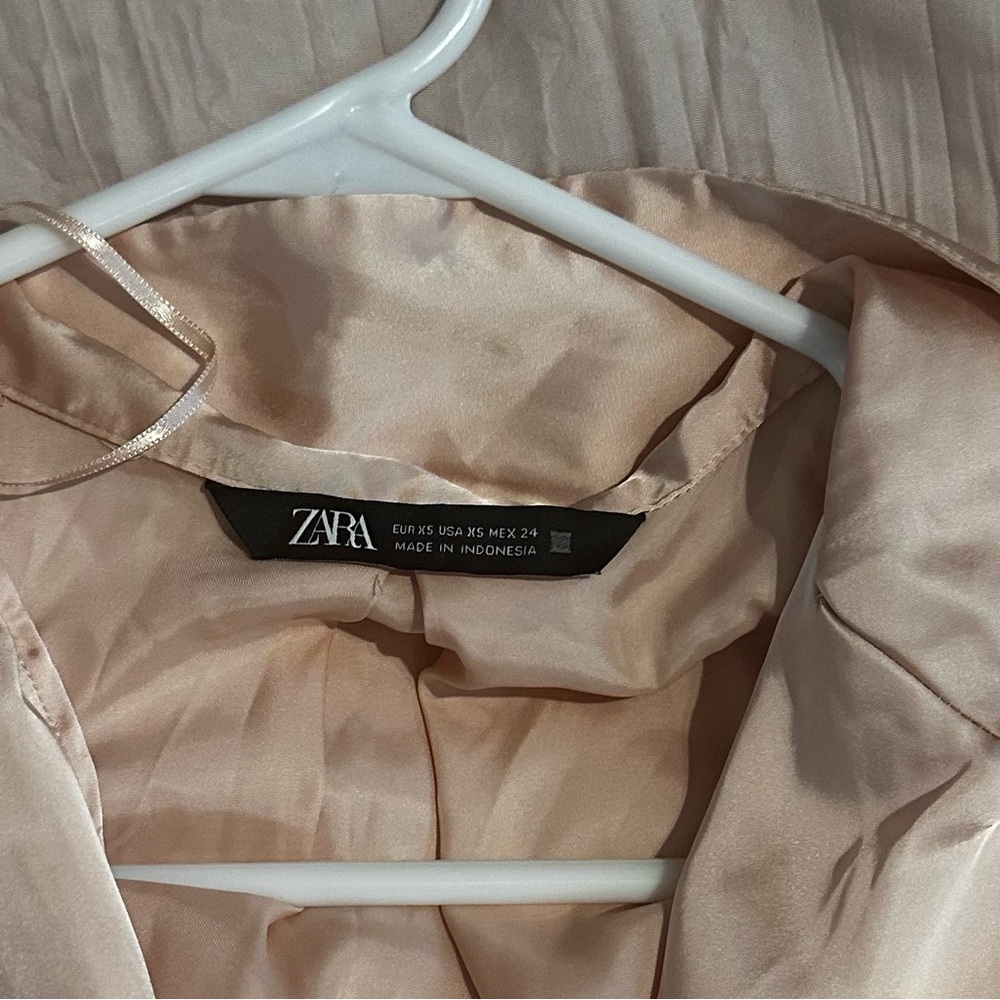 Silky Button Up Top Zara - image 2